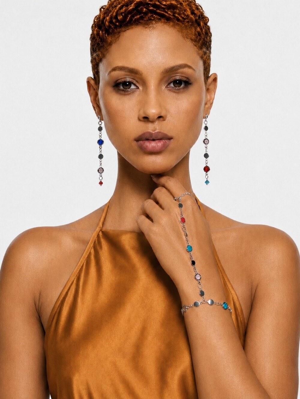 Celestial Mosaic Jewelry Set